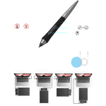 قلم دیجیتال پن اکس پی.پن مدل Deco Pro Small