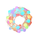 خرید ریسه موزیکال ده متری tuya globe light RGB